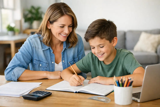 An Example of Math Confidence Gains at Home