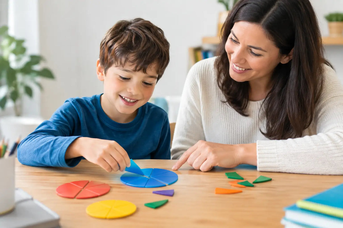 How to Teach Fractions to ADHD Kids Without Battles