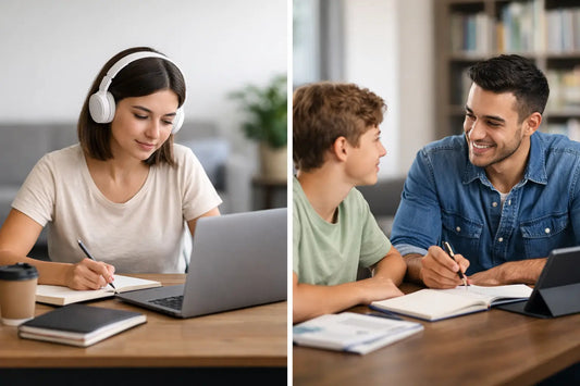 Self Paced Learning Versus Live Tutoring