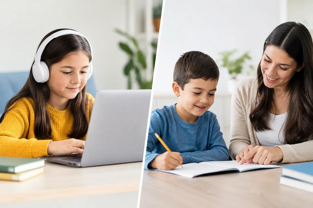 Self Paced Learning Versus Tutoring for Kids