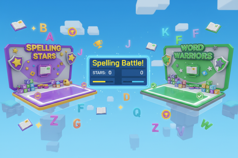 Spelling Stars vs Word Warriors